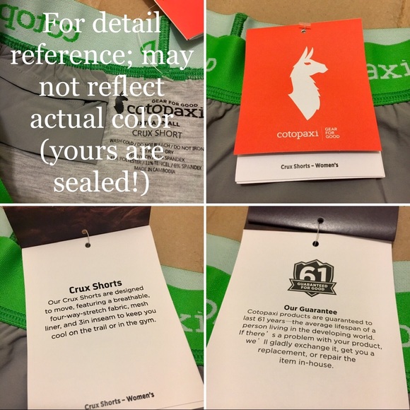 Cotopaxi Crux Women’s Active Shorts - Picture 5 of 6